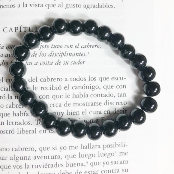 Alquimia Jewelry - 8mm Onyx bracelet beaded